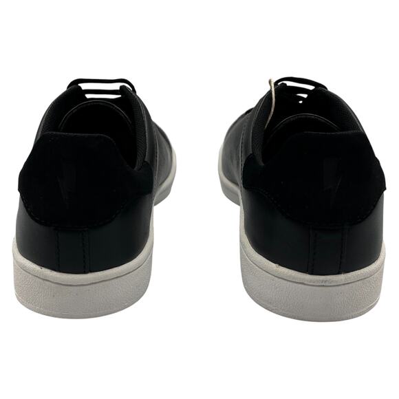 Neil Barrett Leather Low Top Sneakers Black Size EU 38 US 8 - Picture 10 of 15